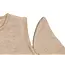 Slaapzak met afritsbare mouw Rond - Merino Wol Felted - Naturel