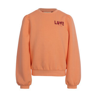 LOOXS REVOLUTION LOOXS, Little sporty sweater - Orange peach