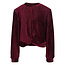 LOOXS, Little velvet crinkle top - Ruby red