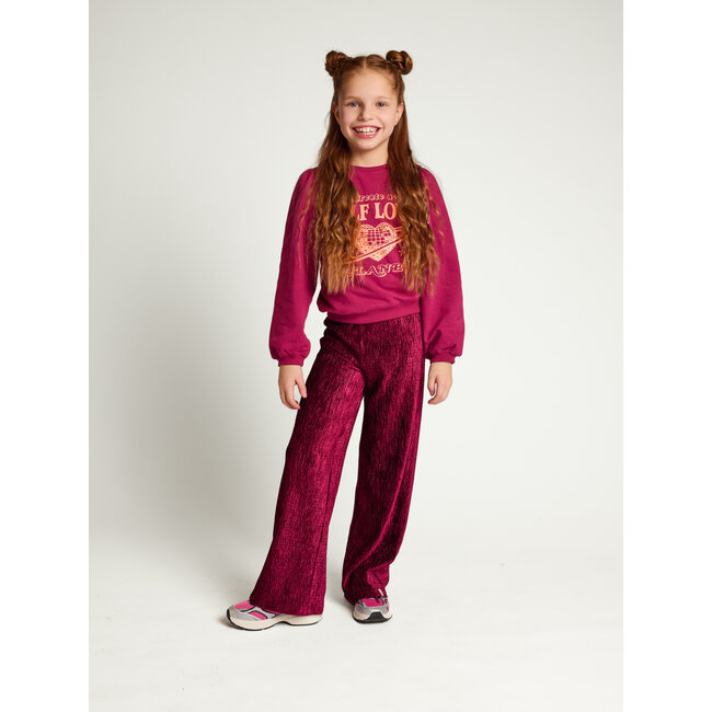 LOOXS, Little sweater - Ruby red