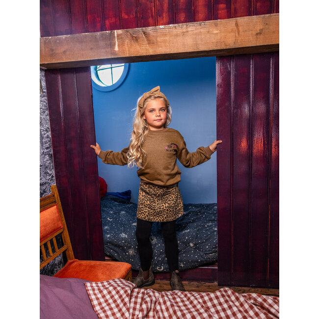 LOOXS, Little lurex sweater - Olive