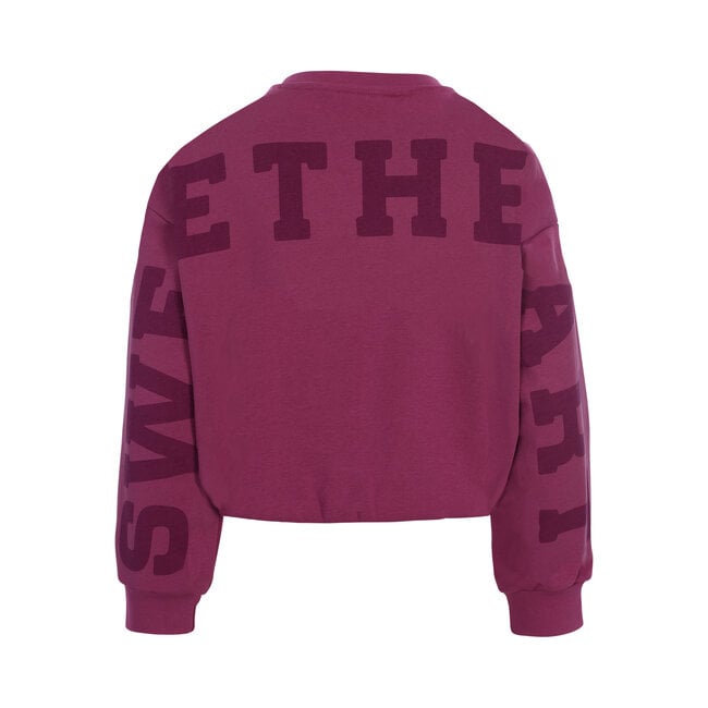 LOOXS, Little balloon sweater - DARK VIOLET