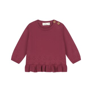 A Tiny Story A Tiny Story,  baby pullover - Dark red