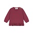 A Tiny Story,  baby pullover - Dark red