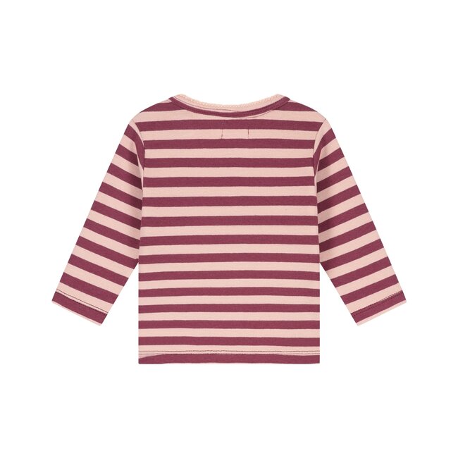 A Tiny Story,  baby t-shirt long sleeve - Dark red
