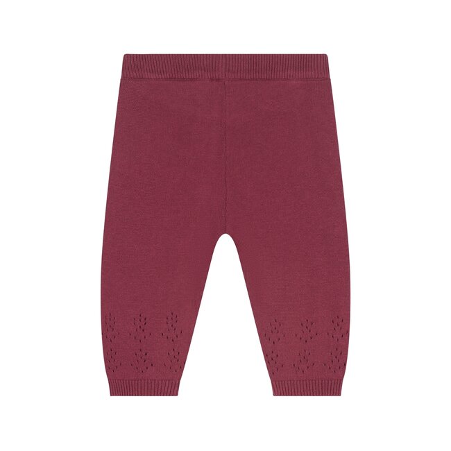 A Tiny Story,  baby pants - Dark red