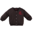 Z8 newborn, Logan Vest - Chocolate plum