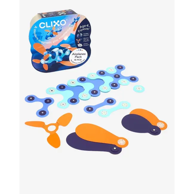 Airplane pack - Clixo (set 15 stuks)
