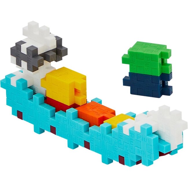 Plus-Plus Tube Container Ship (100 stukjes)