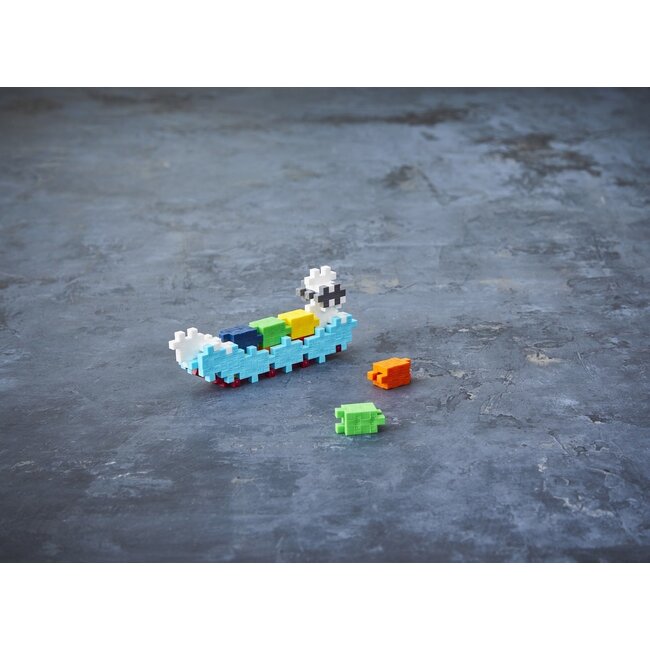 Plus-Plus Tube Container Ship (100 stukjes)