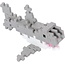 Plus-Plus Tube Shark (100 stukjes)