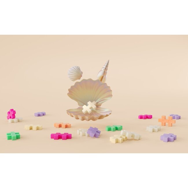Plus-Plus Tube Pearl (100 stukjes)