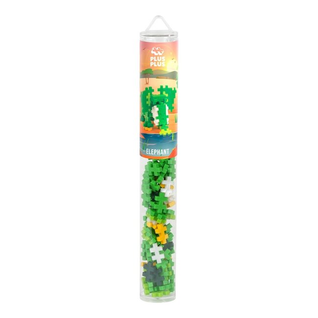 Plus-Plus Tube Elephant (100 stukjes)