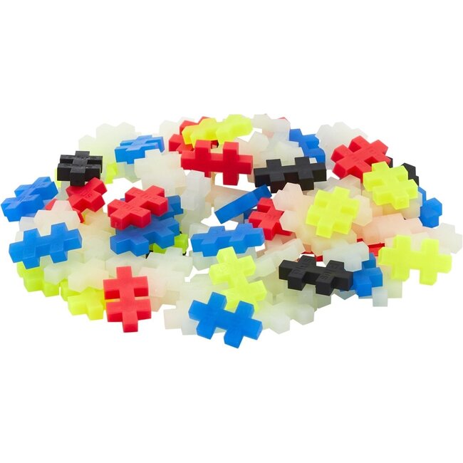 Plus-Plus Tube Glow (100 stukjes)