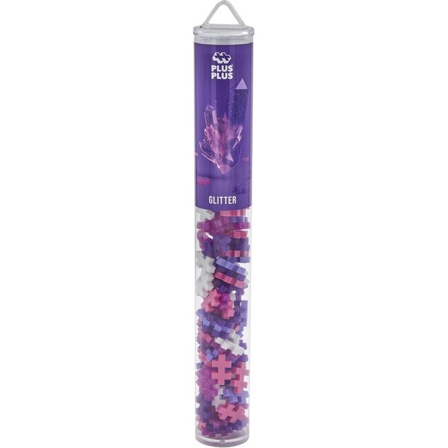 Plus-Plus Tube Glitter (100 stukjes)