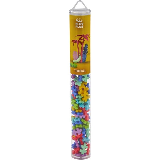 Plus-Plus Tube Tropical (100 stukjes)