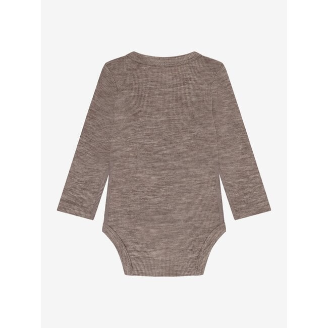 CeLaVi - Merino Wool - Romper - Walnut Melange