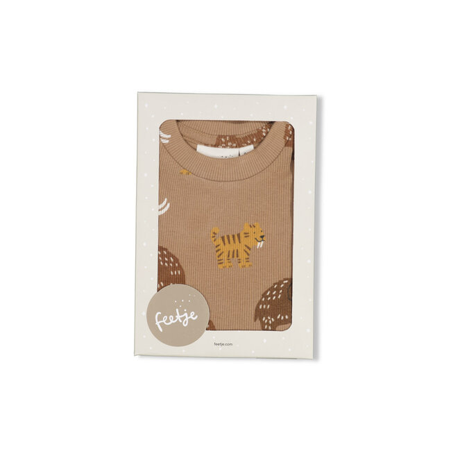Feetje pyjama Milo Mammoth - Premium Sleepwear - Taupe