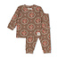 Feetje pyjama Maddie Medallion - Premium Sleepwear - Bruin