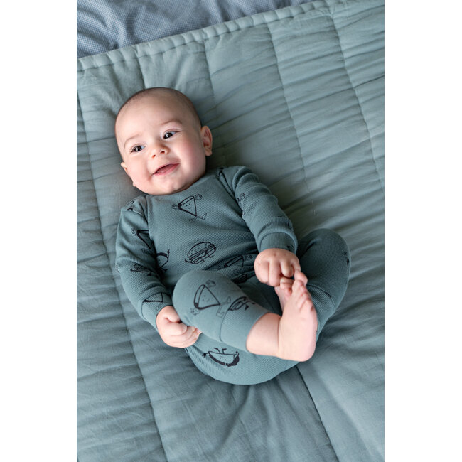 Feetje pyjama Jack Snack - Premium Sleepwear - Petrol
