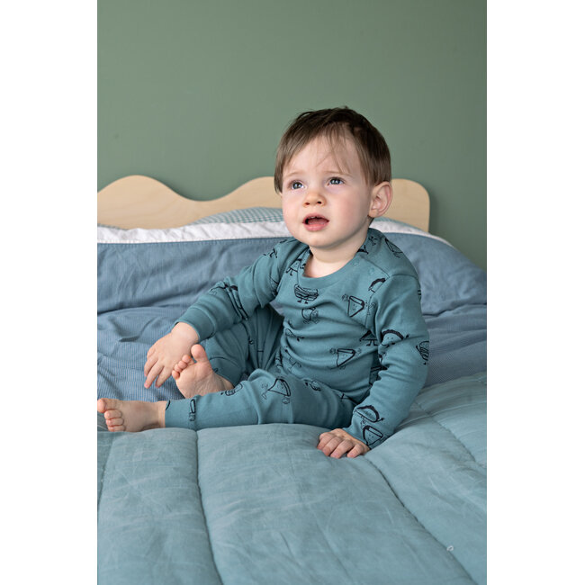 Feetje pyjama Jack Snack - Premium Sleepwear - Petrol