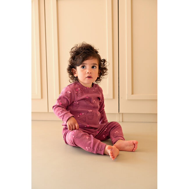 Feetje pyjama Chloe Cupcake - Premium Sleepwear - Violet