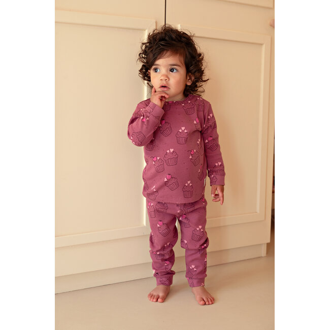 Feetje pyjama Chloe Cupcake - Premium Sleepwear - Violet