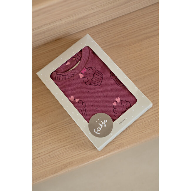 Feetje pyjama Chloe Cupcake - Premium Sleepwear - Violet