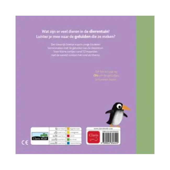 De dierentuin - geluidenboekje