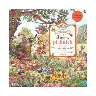 Puzzel: Beers picknick, 100 stukjes - Lemniscaat