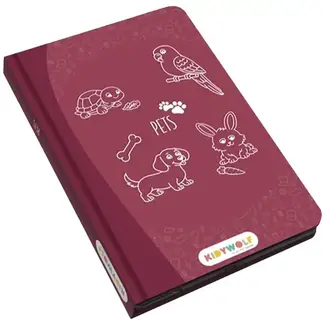 KidyWolf Kidywolf Kidydraw mini Tekenblok Huisdieren