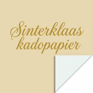 Kadopapier Sinterklaas