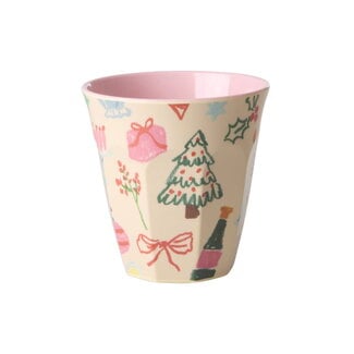 Rice Rice beker middelgroot Xmas