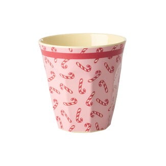 Rice Rice Beker middelgroot Candy Cane