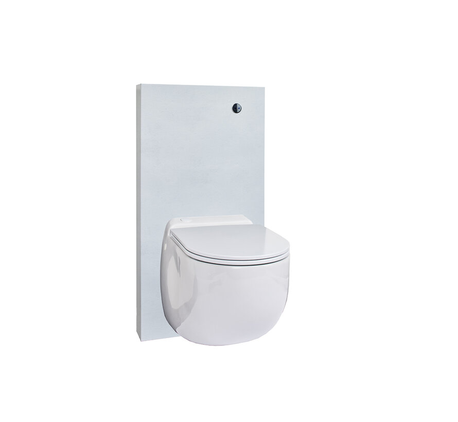 Broyeurtoilet Sani-wand Plus Design - stuc wit