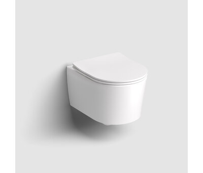 ORVIA ORVIA hangend toilet + zitting mat wit