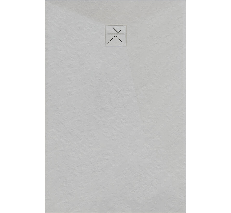 Florida douchebak SMC 90x90 cm - Wit