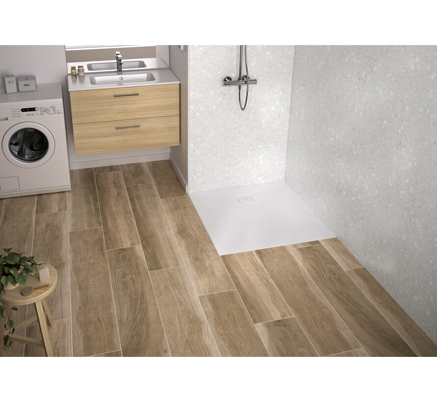 Florida douchebak SMC 120x80 cm - Wit