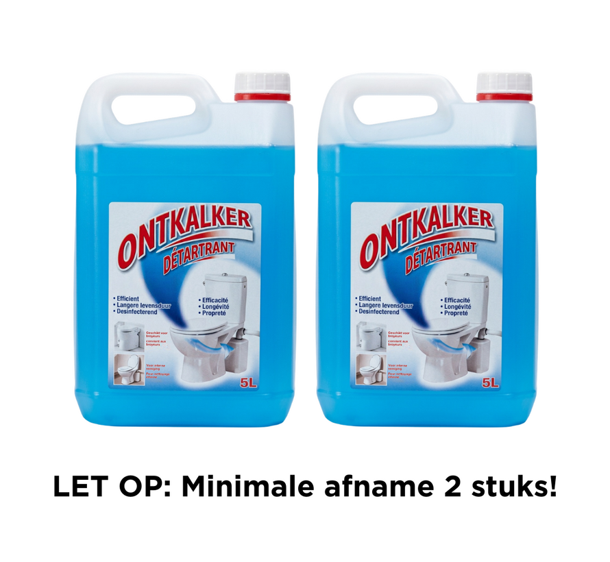 Speciaal ontkalker Broyeurtoilet - 5 liter