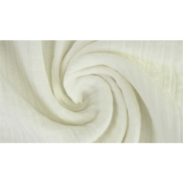 Mousseline stof ecru