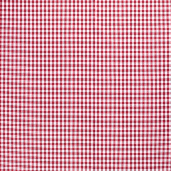 Basic Ruitje katoen rood  1cm