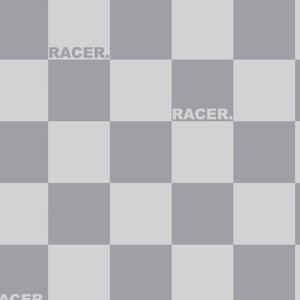  French terry racevlag licht grijs