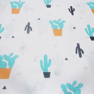  Kinderkatoen cactus wit