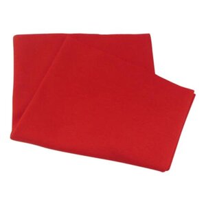  Boordstof de luxe felrood