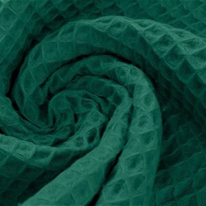  Wafeldoek petrol groen