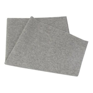  Boordstof de luxe gemeleerd lichtgrijs