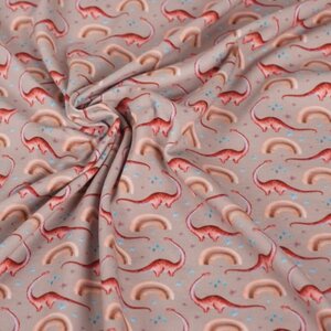  Tricot met dino en regenboog