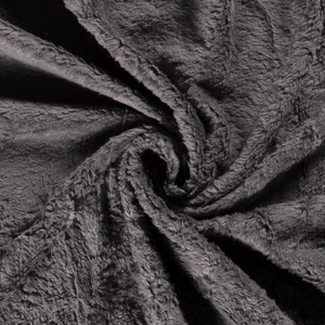  Katoenen Teddy Donkergrijs