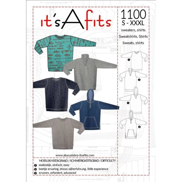 It's a Fits Patroon voor heren sweater