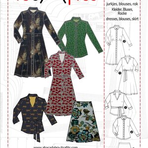 It's a Fits Jurk, blouse, rok